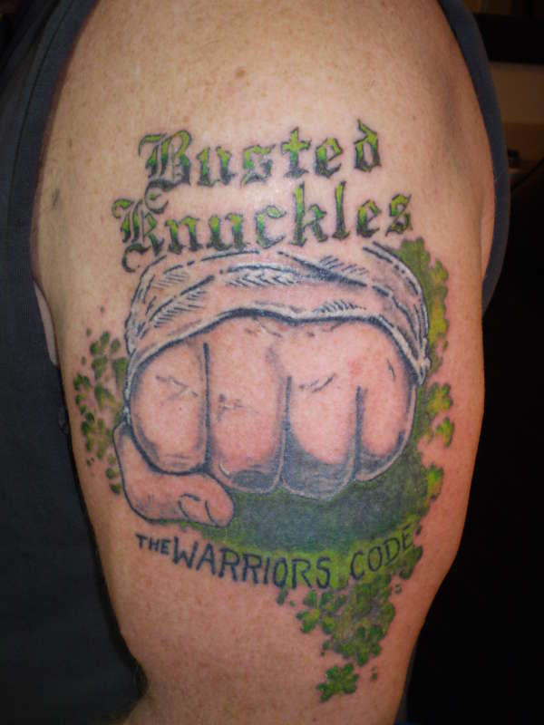 BUSTEDKNUCKLES tattoo