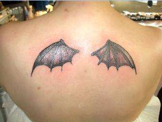 My Bat Wings tattoo