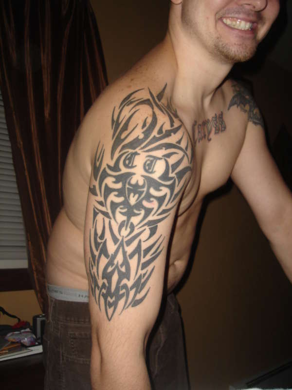 Right arm tattoo