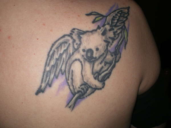 Koala Angel tattoo