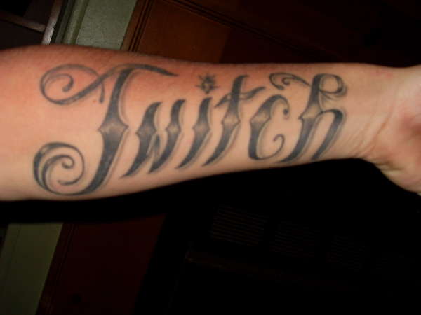 TWITCH tattoo