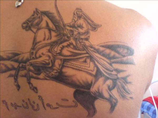 arabian knight tattoo