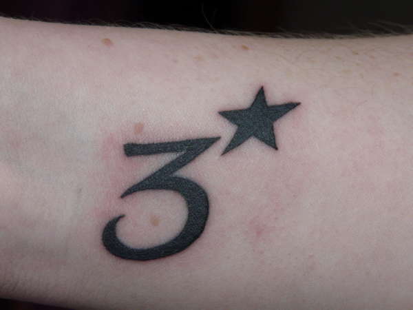 My 3 little stars tattoo