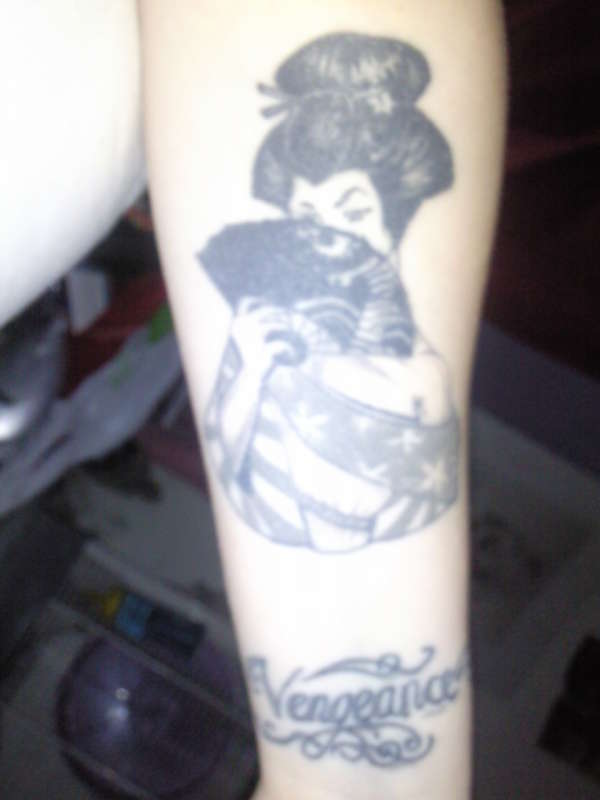 geisha tattoo