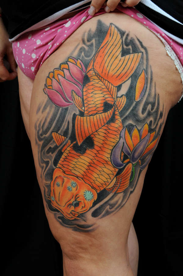 koi tattoo