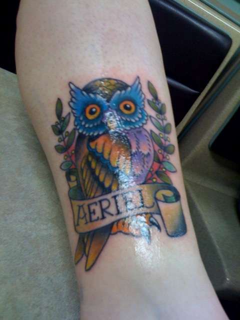 owl2 tattoo
