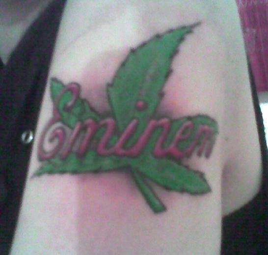 Eminem tattoo