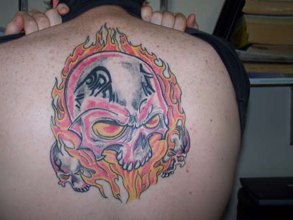 Skulls tattoo