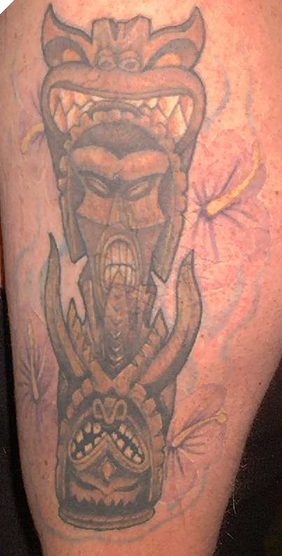 My Tiki tattoo