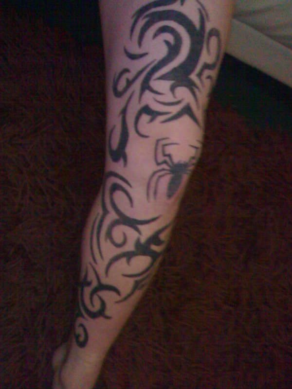 my leg tattoo