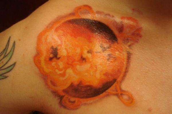 The Sun tattoo