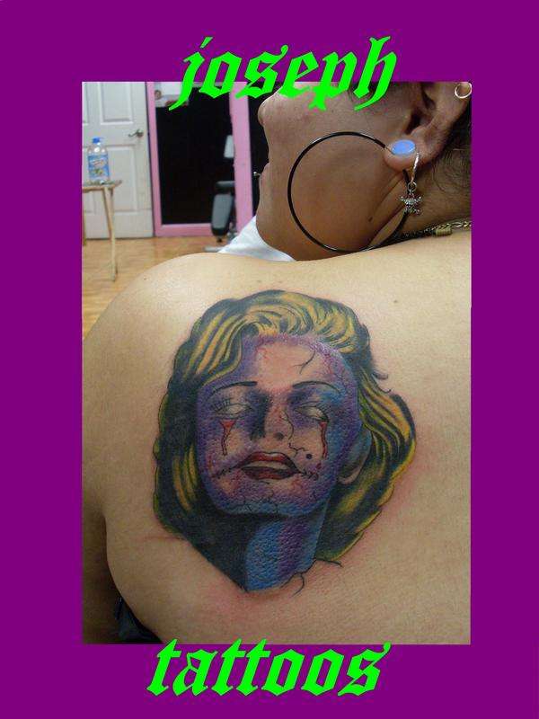 Zombie Monroe tattoo