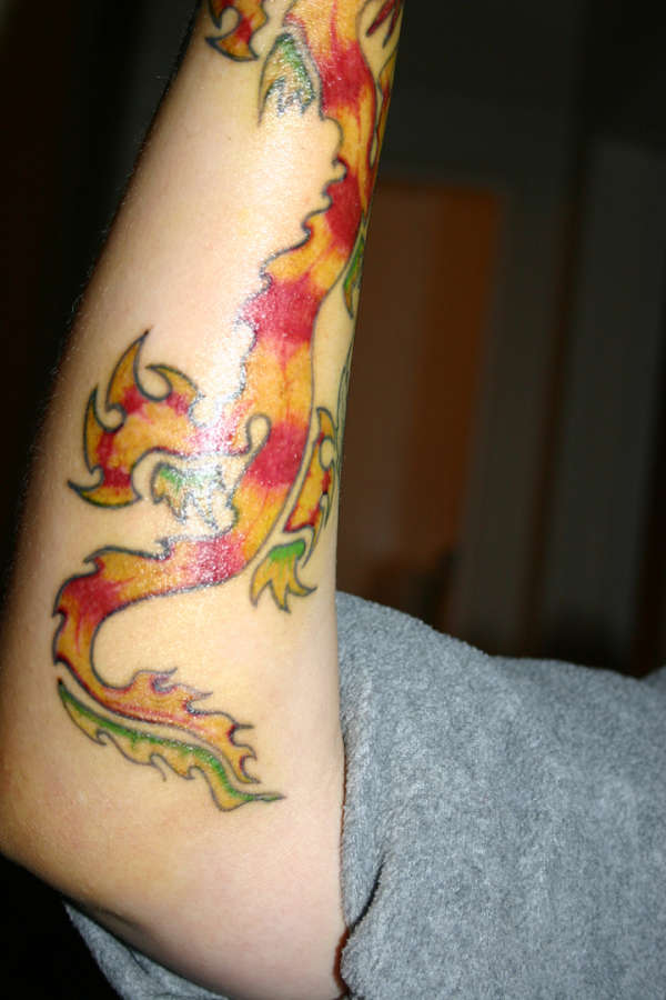 my Dragon tattoo