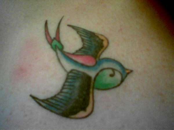 Old Style Swallow tattoo