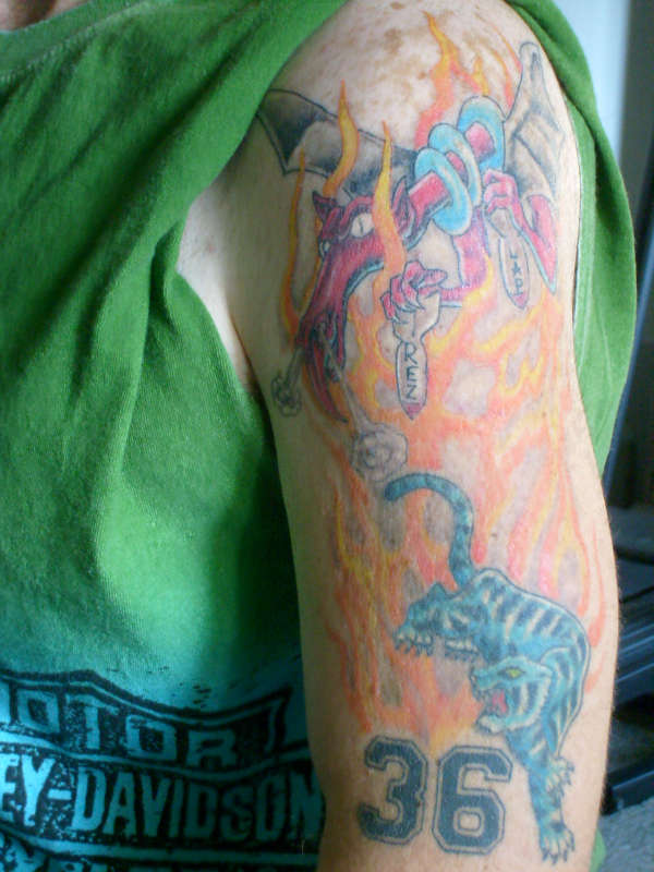 Alley Cat tattoo