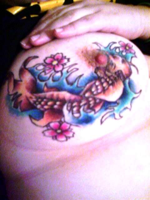 Fish Tits tattoo