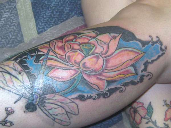 lotus flower tattoo