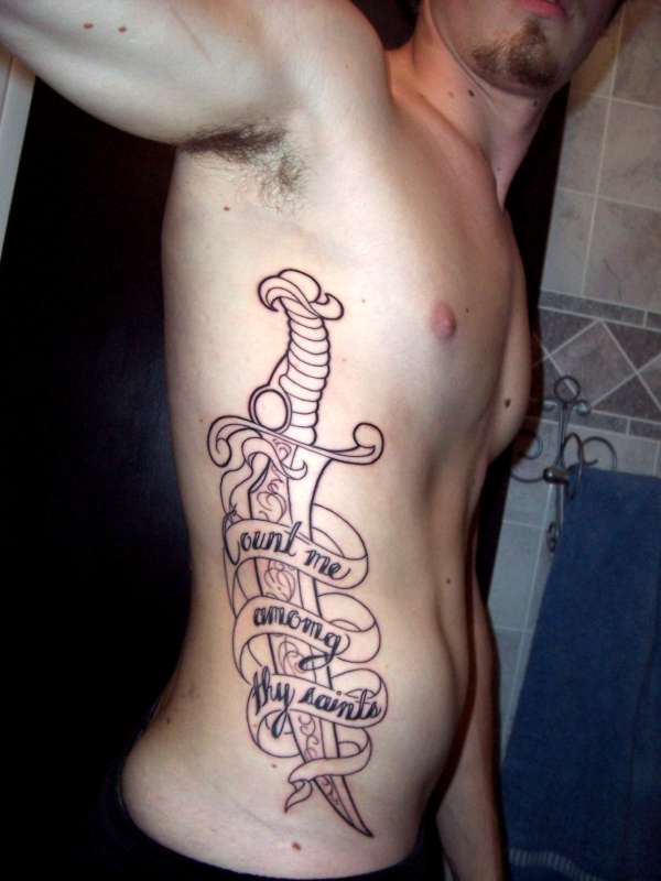 Count Me Among Thy Saints tattoo