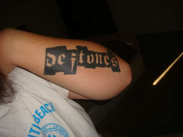 Deftones Tribute Tattoo tattoo