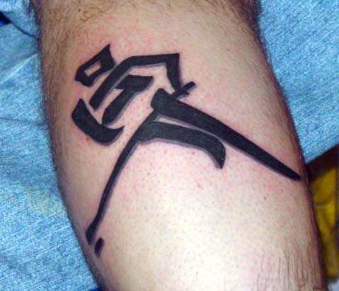 Hockey Samurai tattoo