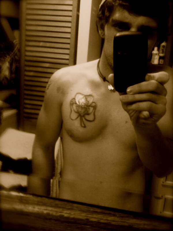 smaller picture of the claddaugh and cover tattoo