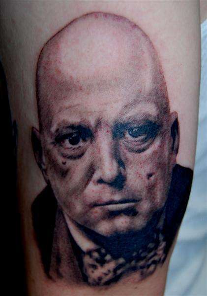 ALEISTER CROWLEY tattoo