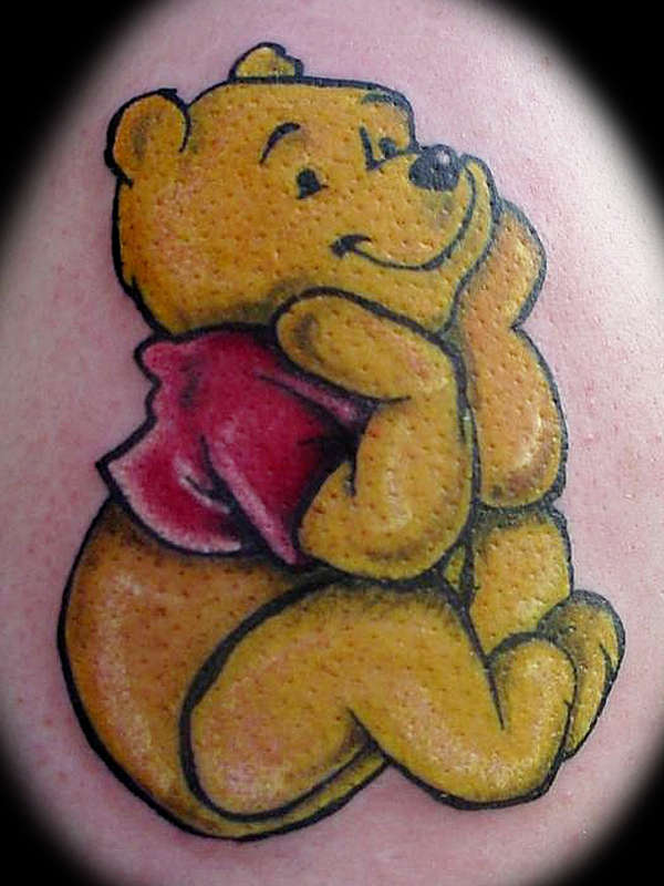 pooh tattoo