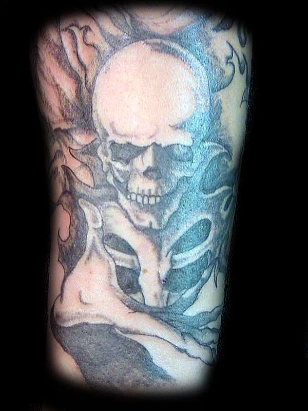 skull tattoo