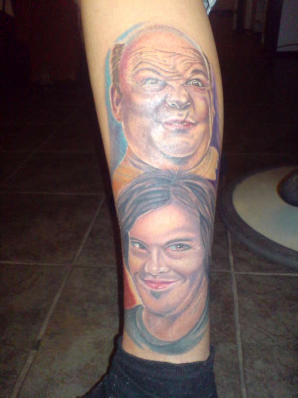 Jack Black & Kyle Gass tattoo