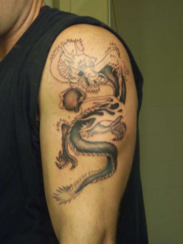 dragon almost done tattoo