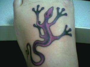My First Gecko tattoo