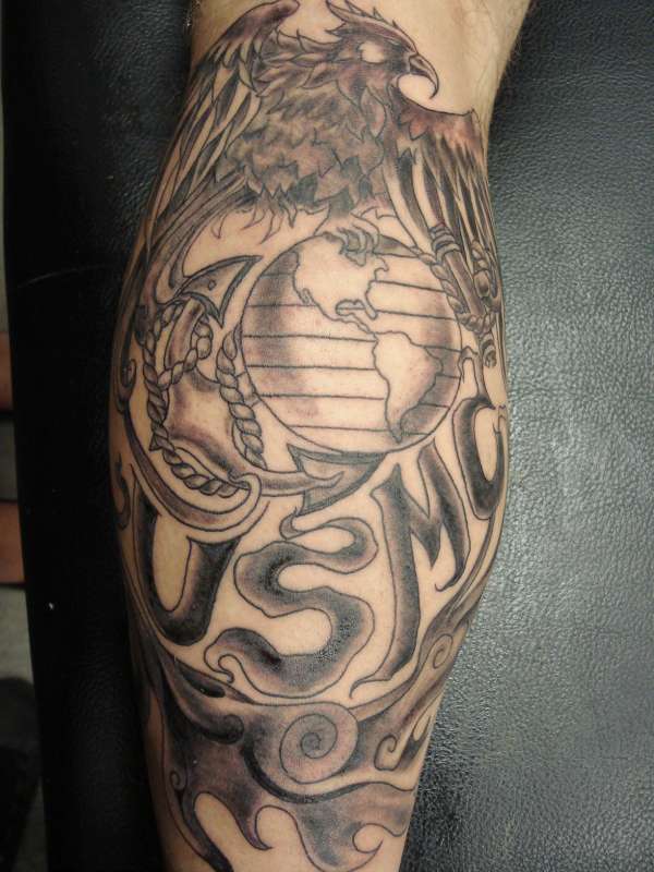marines tattoo