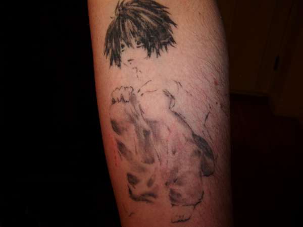 Death Note : L tattoo