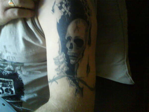my skull tattoo tattoo