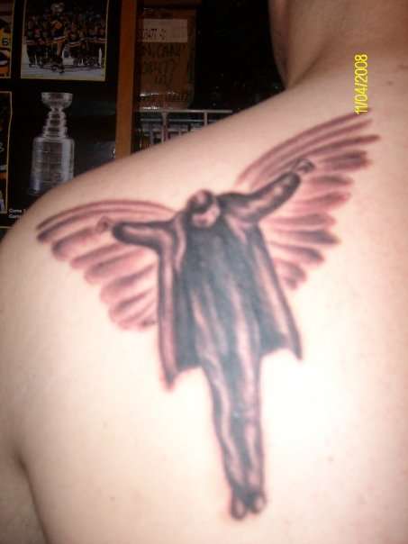 Angel tattoo