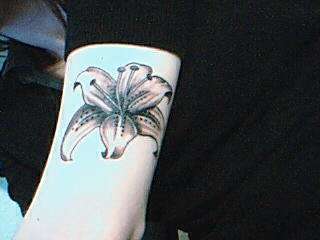 Lilly tattoo