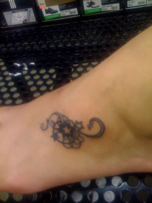 Stars and Circles tattoo