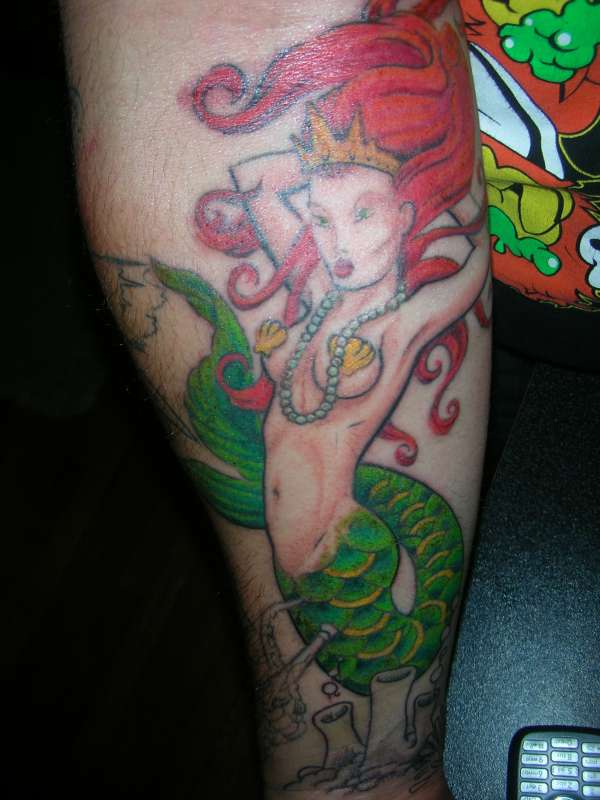 mermaid tattoo