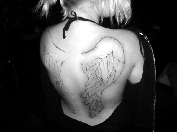 my wings =) tattoo