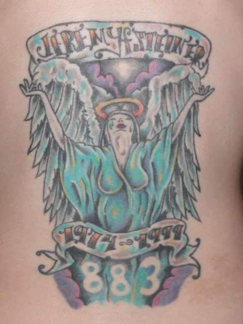 unfinishedback tattoo
