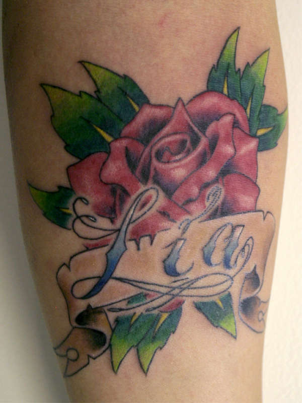 Lia Rose tattoo