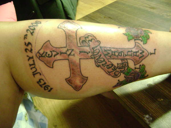Memory Tattoo for my Uncle tattoo