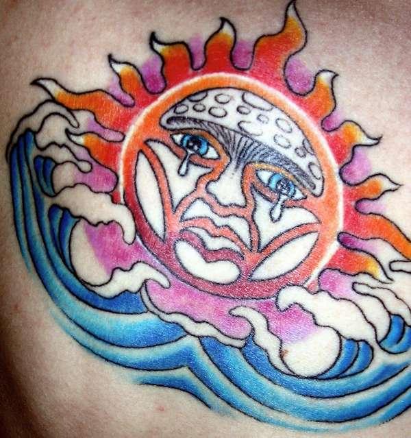 sublime sun tattoo