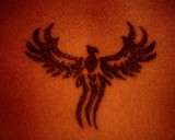 Modern Phoenix tattoo