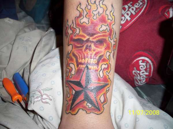 new tattoo....11/7/08 tattoo