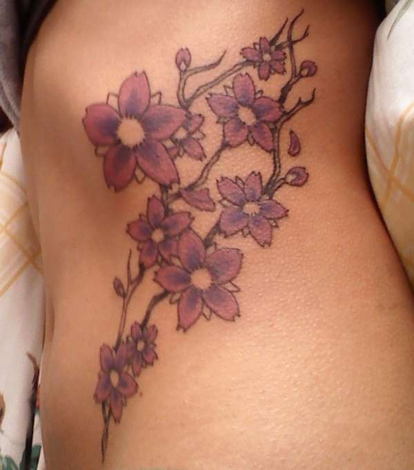 Cherry Blossoms On April tattoo
