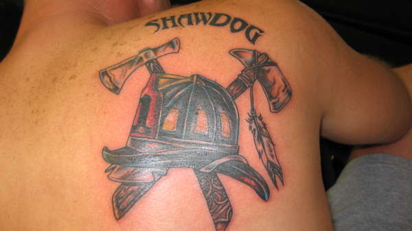 firefighters tattoo