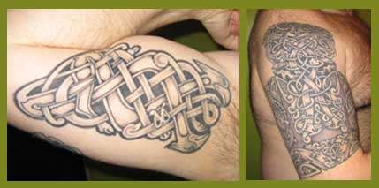 Celtic sleave tattoo