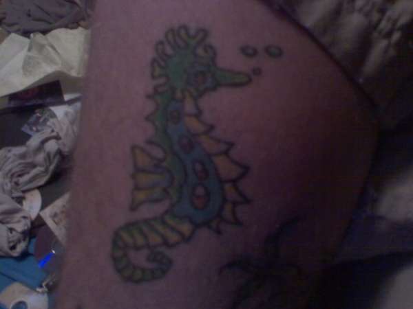 seahorse tattoo