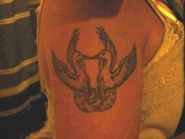 Mer-birds tattoo